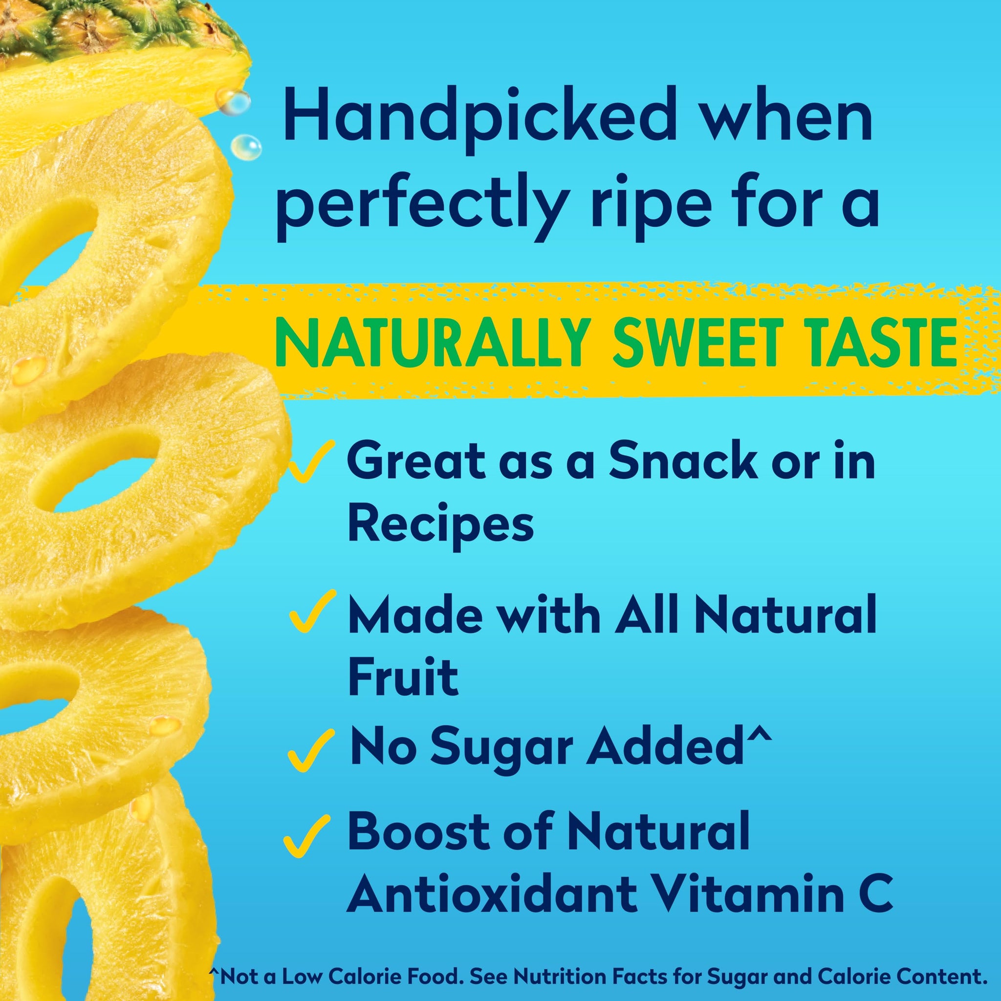 Dole Canned Fruit, Pineapple Slices in 100% Pineapple Juice, Gluten Free, Pantry Staples, 20 Oz, Packaging May Vary