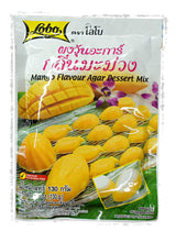LOBO Agar Dessert Mix Mango Flavour 130 Grams x 2 Packs (Halal certified) / By BENJAWAN shop