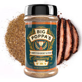 Big Poppa’s Competition Brisket & Steak Rub - Beef Seasoning for Brisket & Burgers - Bold Savory Flavor with Smoked Sea Salt & Natural Roast Beef