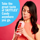 SINGLES TO GO! Skittles Singles To Go Tropical Flavors Variety Pack, Powdered Drink Mix, Strawberry Starfruit, Mango Tangelo, Kiwi Lime, Pineapple