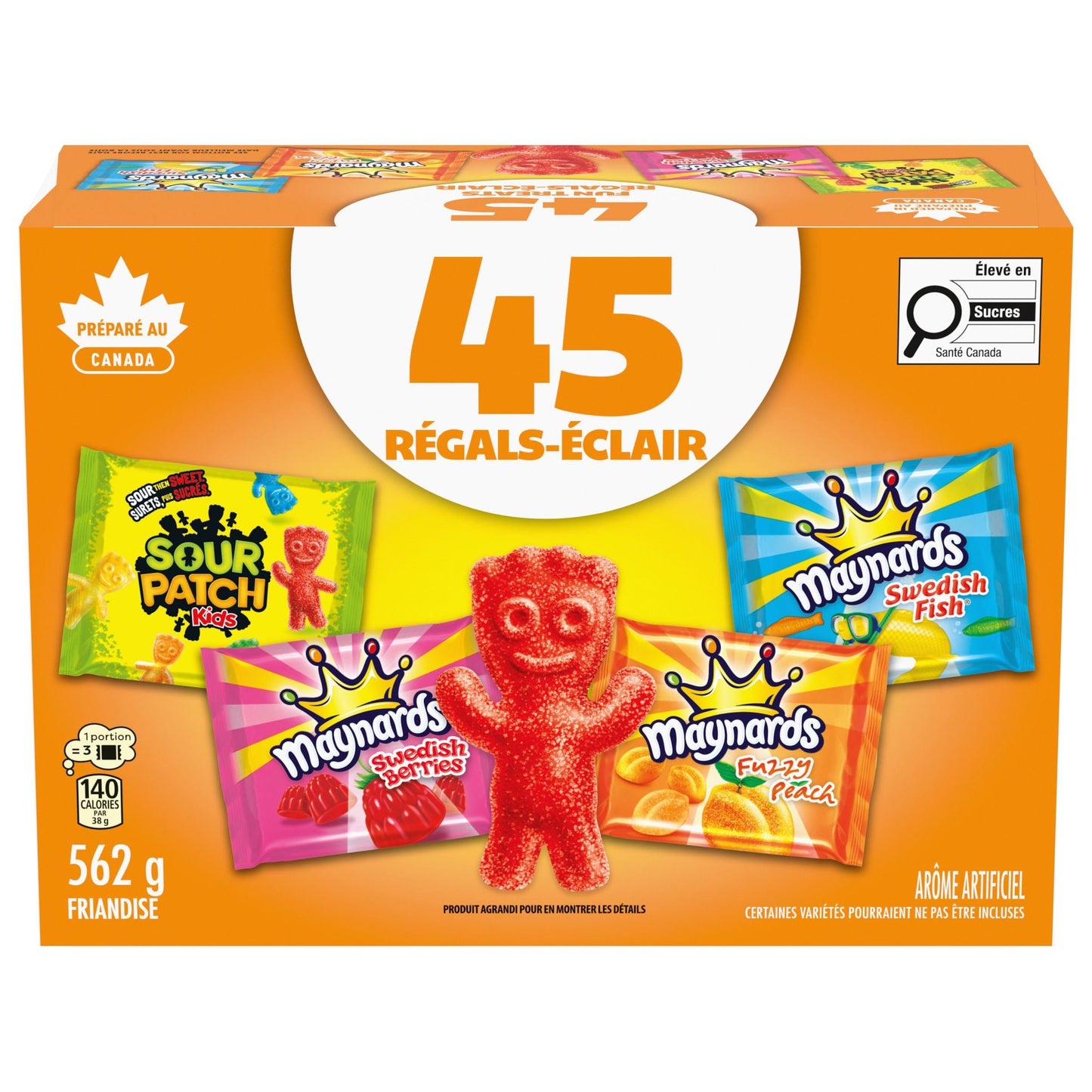 Maynards Halloween Candy, 45ct, 562g, Imported from Canada}