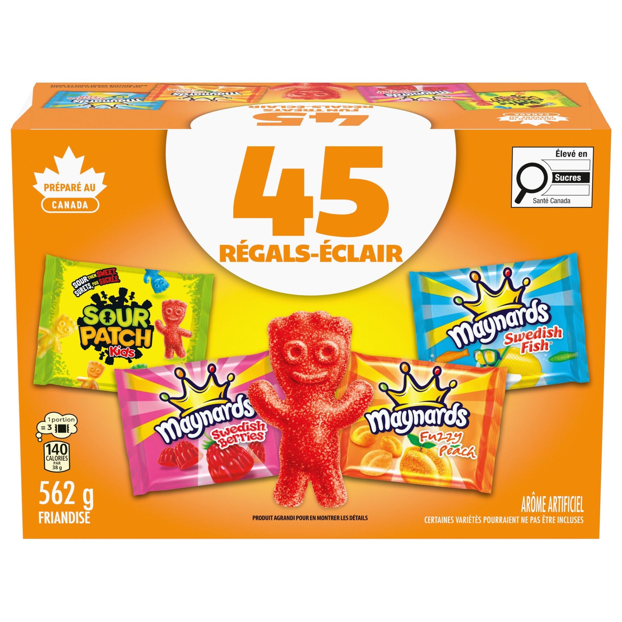 Maynards Halloween Candy, 45ct, 562g, Imported from Canada}