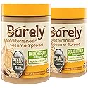 Sweet Mediterranean Sesame Spread by Barely, Low Sugar & No Artificial Sweeteners, Keto Friendly, Deliciously Nutty & Sweet Halva Spread, 3.2 g Cane