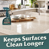 HOPE'S Perfect Granite & Marble Countertop Cleaner and Polish, Streak-Free, Ammonia-Free, 22 Ounce, Pack of 1