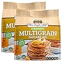 War Eagle Mill Multigrain Pancake Mix, Organic, 24 oz Bag (2 Pack)