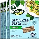 Heaven & Earth Grain Free Pasta, Cassava Fusilli Pasta, 8oz (3 Pack) | Paleo Pasta | Vegan | Certified Gluten Free | Kosher for Passover