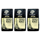 CAFE Ole French Roast Ground Coffee, Dark Roast, 100% Arabica, 12 oz, by H-E-B (Pack of 3)