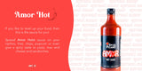 Amor Hot Sauce, Original Chilli Flavor, 33 Fl Oz