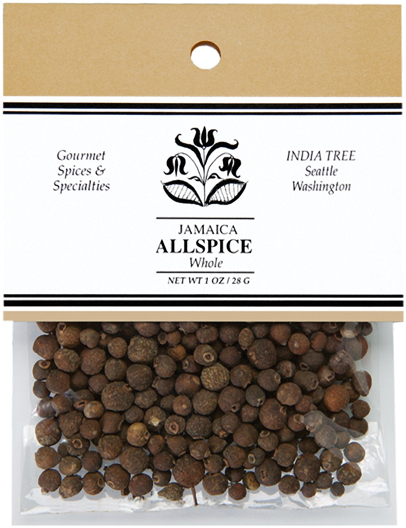 India Tree Allspice Whole, 1.0-Ounce (Pack of 4)