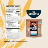 Quaker Organic Quick Cook Oatmeal, Breakfast Cereal, Non-GMO Project Verified, 24 Oz(Pack of 4)