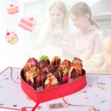 Joyvine 3D pop-up greeting card Love pop-up card Valentine's Day gift to her/him, girlfriend/boyfriend/husband,Valentine's Day and anniversary