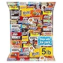 Chocolate Assorted Bulk Candy Variety Pack 5lb - Mini Chocolate Bars, Milk & Dark Chocolate Mix - Individually Wrapped Bulk Candy for Office Snacks