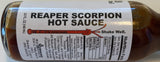 Ow My Butt Hurts Reaper Scorpion Hot Sauce 5 oz Bottle | Carolina Reaper Trinidad Scorpion Habanero Chile Peppers Vinegar Molasses Salt