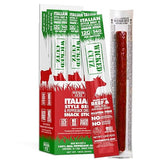 Italian Beef & Cheese Sticks, 12g Protein Per Beef Stick, Tender & Juicy Meat Stick with Real Pepper Jack Cheese, USA Made High Protein Meat Sticks