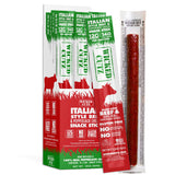 Italian Beef & Cheese Sticks, 12g Protein Per Beef Stick, Tender & Juicy Meat Stick with Real Pepper Jack Cheese, USA Made High Protein Meat Sticks