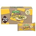 Sanissimo Salmas Salted, 20 packs of 3 Crackers, Oven Baked Corn Crackers, Gluten Free, Non GMO, Kosher Certified