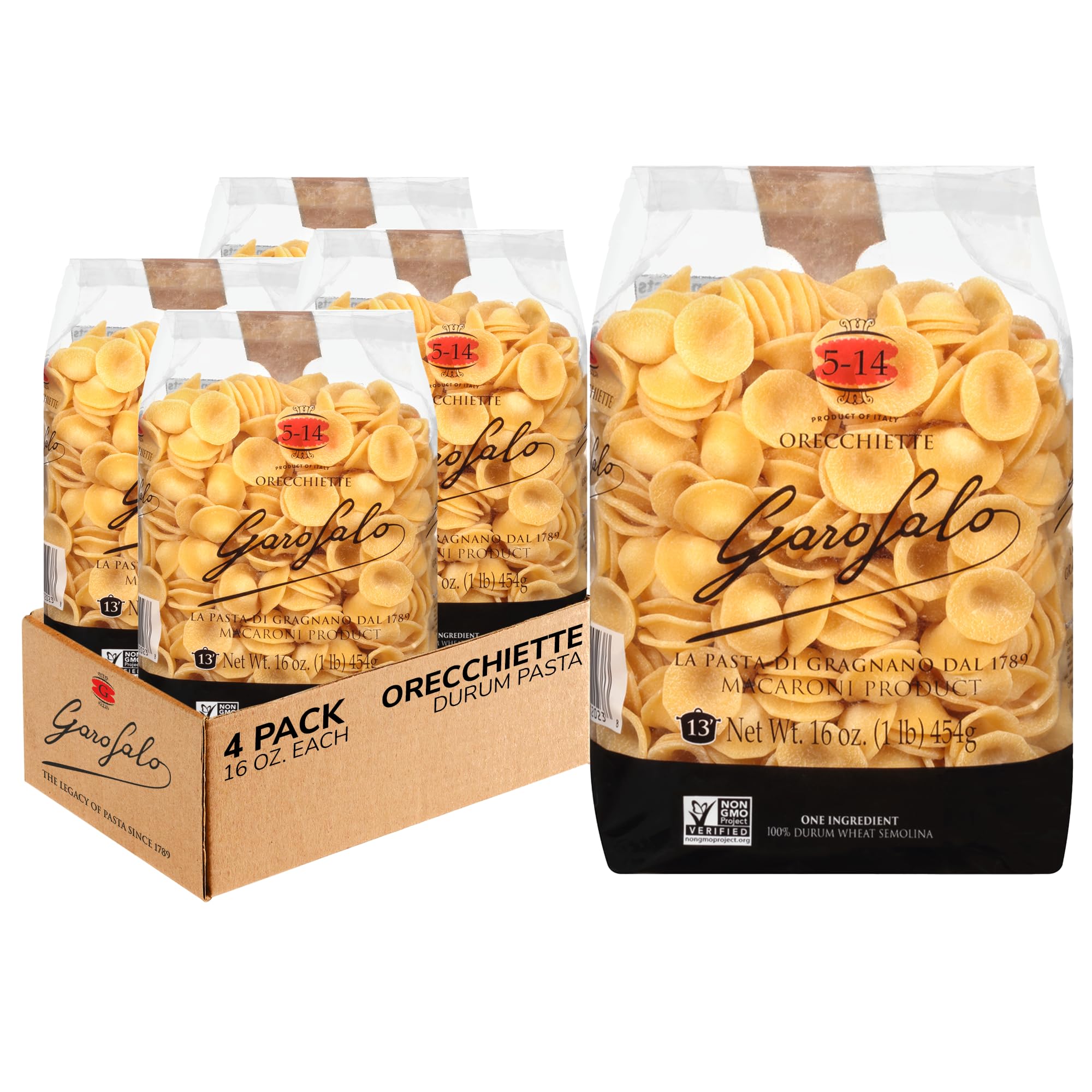 Garofalo - Orecchiette, 16 Ounce (4 Pack)