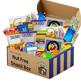 Peanut Free and Nut Free Snack Box - 60 Count Bulk Pack of Individually Wrapped Allergy-Friendly Snacks - Assembled by Bussin Boxes