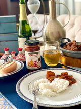 Kalustyan's Vindaloo Spicy Curry Sauce, Indian Simmer Sauce, From New York City's Favorite Spice Destination, Hot Curry with Notes of Red Chili, Sweet
