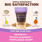 Hudson Henry Maple Walnut Granola | Gluten Free Granola with Nuts and Seeds | Vegan, Non-GMO & Small Batch Baked with Pure Maple Syrup & Extra Virgin