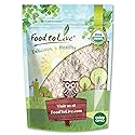 Food to Live Organic Amaranth Flour, 6 Pounds - Non-GMO, Fine Meal, Whole Grain Flour, Stone-Ground, Kosher, Vegan, Bulk Powder. Great for Flour