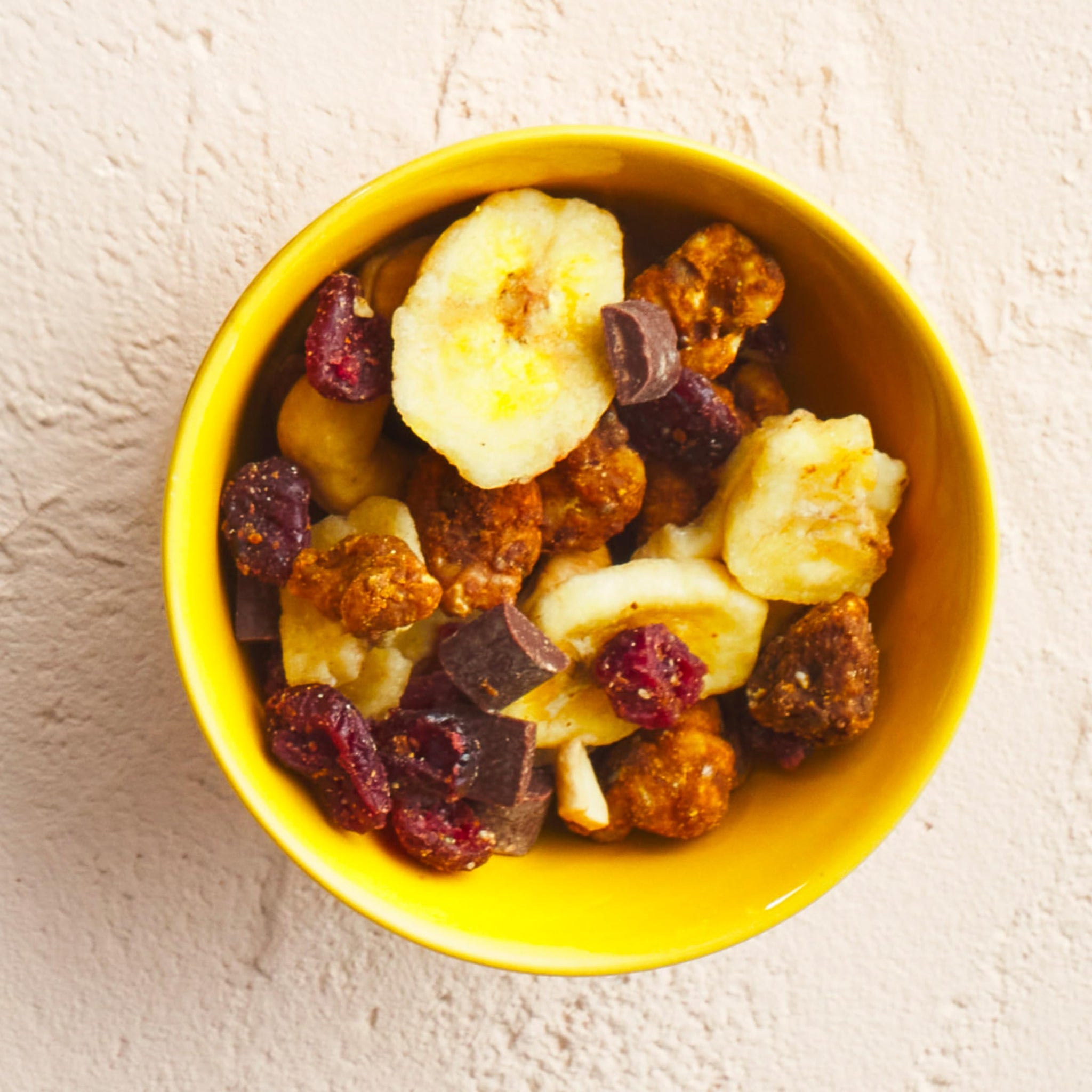 Elan Organic Oh Mega Mix, 4.8 oz, Vegan Dark Chocolate, Dried Fruits (Cranberries & Banana Chips), Nuts (Chia Walnuts & Roasted Cashews), Non-GMO