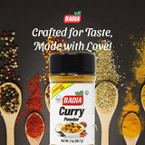 Badia Curry Powder, 2 oz - Mild and Aromatic Blend of Spices for Rich and Flavorful Dishes