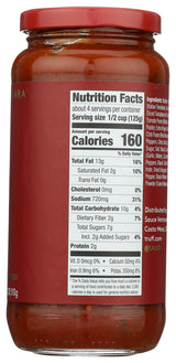 Truff, Pasta Sauce Black Truffle Arrabbiata, 17 Ounce