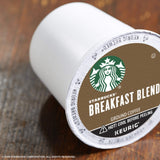 Starbucks Breakfast Blend Coffee K-Cups,24 K-Cups count,(0.44 OZ each)