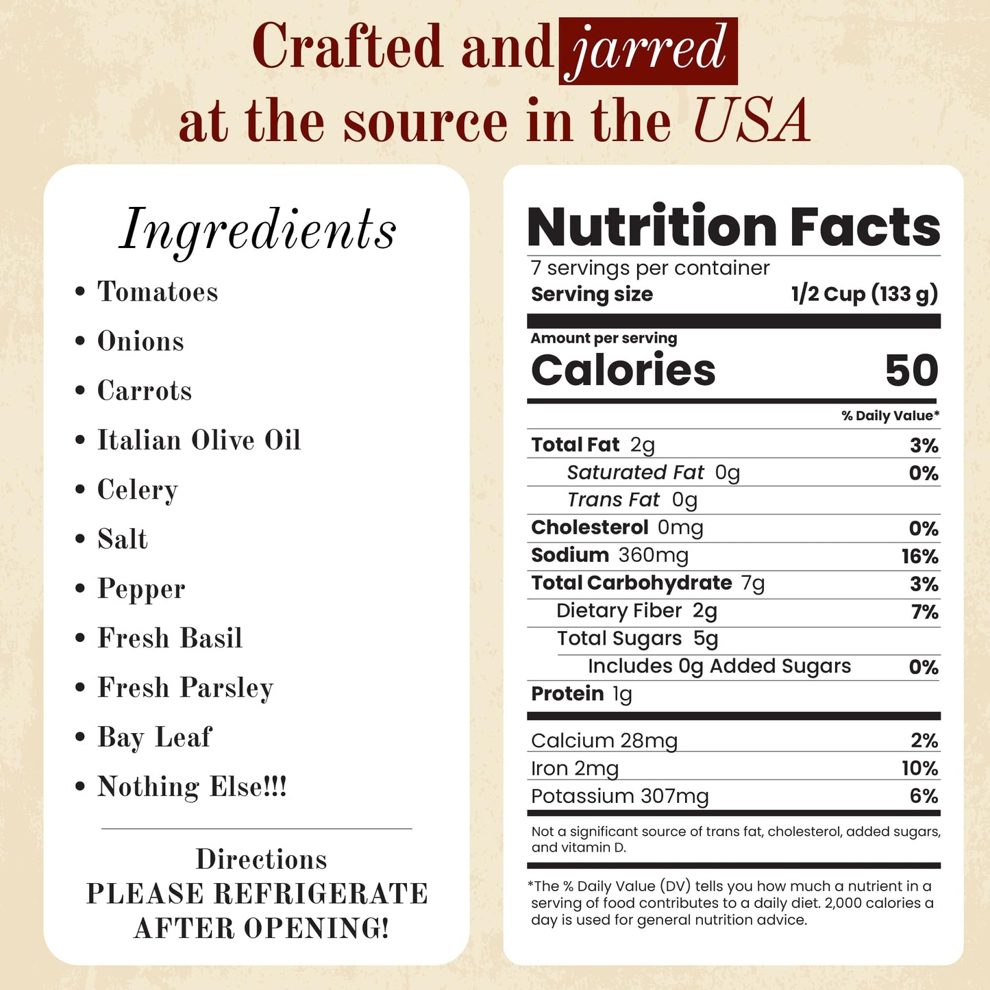 Michaels of Brooklyn Home Style Gravy, 32 oz with Spoon - Pasta Sauce Jar with Imported Italian Tomatoes, Fresh Basil & Parsley - Non-GMO, Certified
