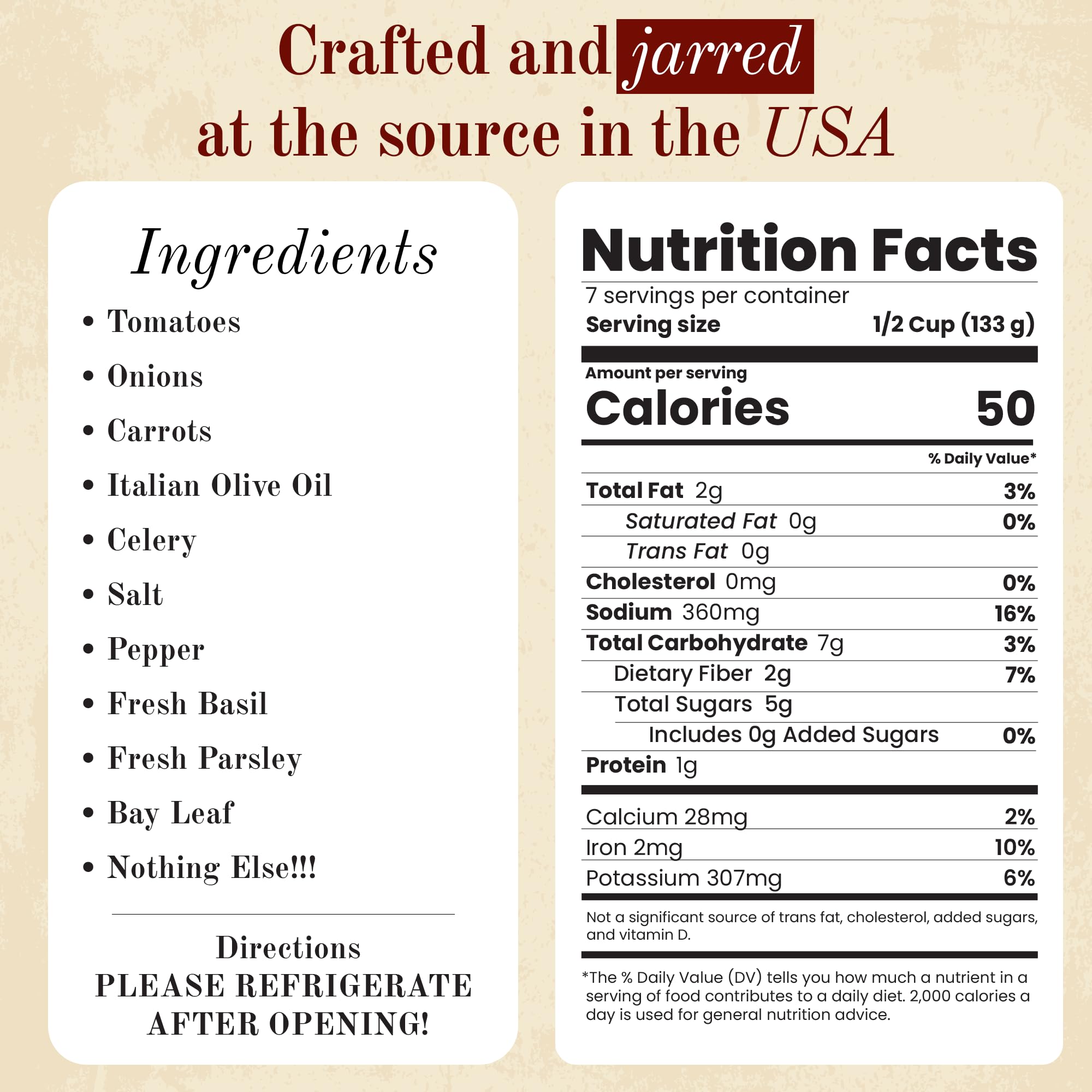 Michaels of Brooklyn Home Style Gravy, 32 oz with Spoon - Pasta Sauce Jar with Imported Italian Tomatoes, Fresh Basil & Parsley - Non-GMO, Certified