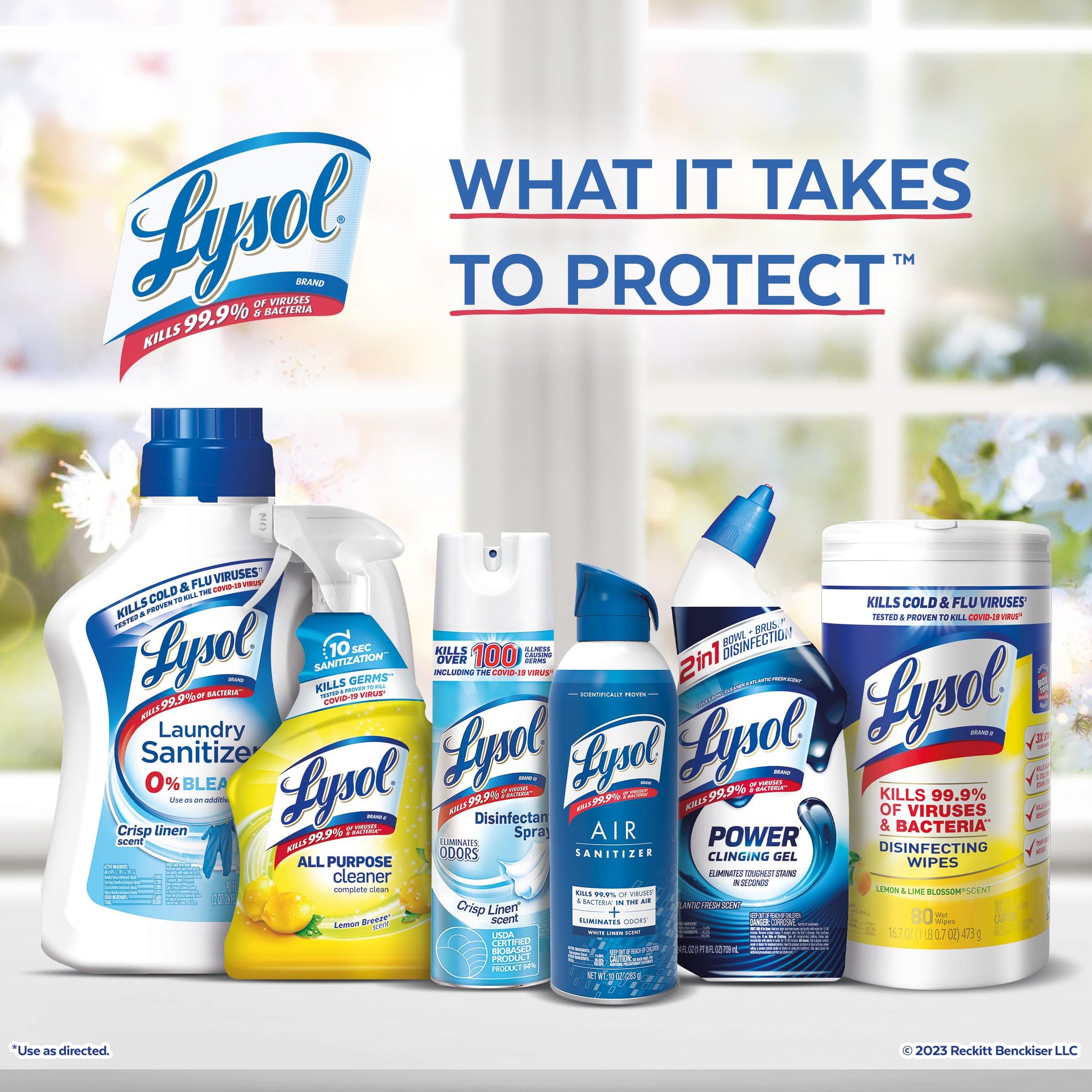 Lysol 1920098012 24-oz. Blue Toilet Bowl Cleaner - Quantity 99