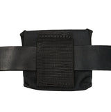 LINE2design Glove Pouch Black - EMS EMT Firefighter Police Medical Glove Holder | Holds 6 - Pairs of Disposable Gloves