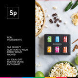 Spiceology - Popcorn Seasoning Variety Pack - 6 Gourmet Popcorn Spices & Seasonings - Apple Cinnamon, Bleu Cheese Buffalo, Jalapeño Popper, Pizza