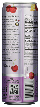 Me & The Bees, Lemonade Black Cherry, 12 Fl Oz