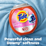 Tide Power PODs + Downy Laundry Detergent Pods, 63 Count, Soft Boosters + April Fresh