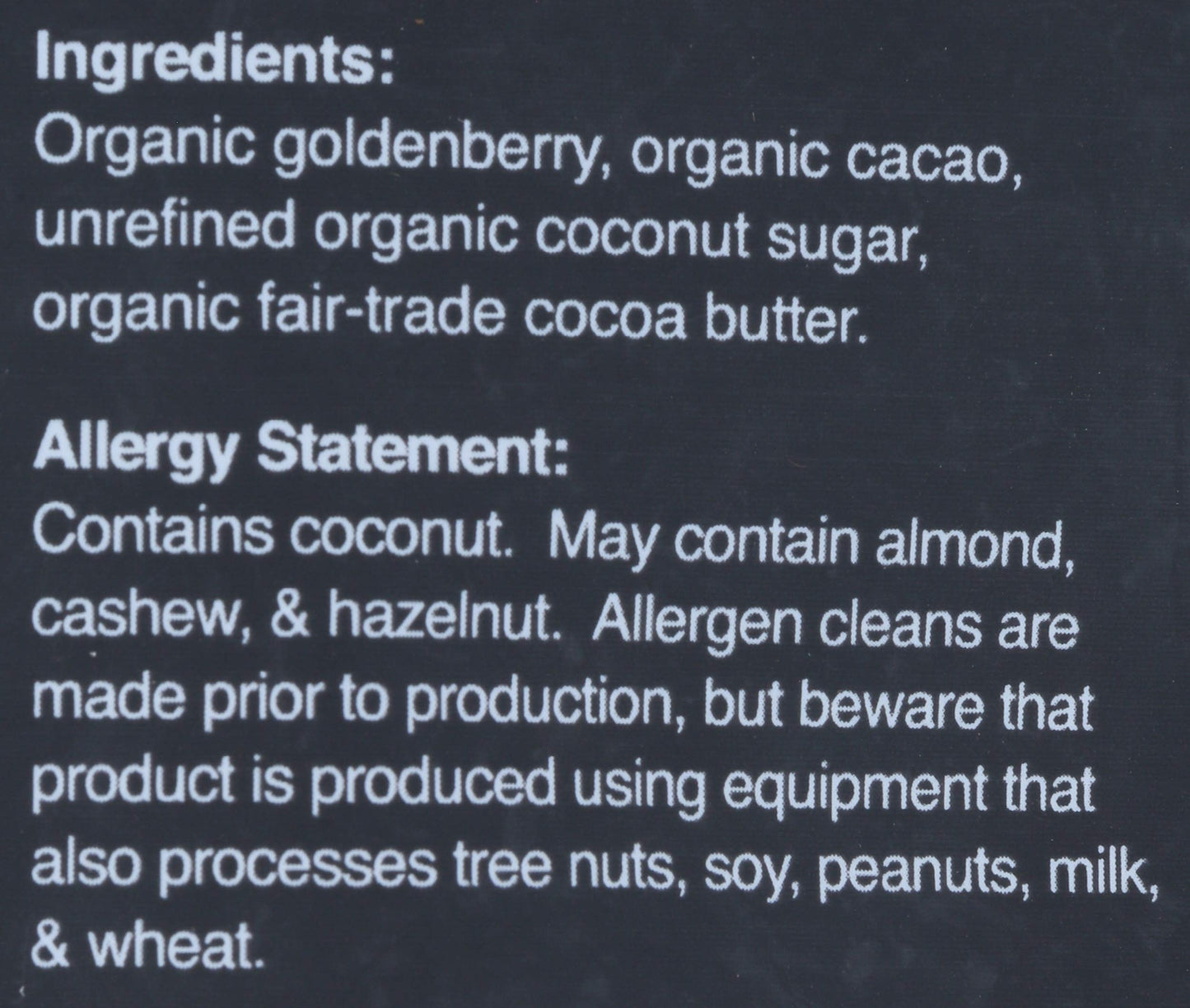 HU KITCHEN Chocolate Covered Goldenberry, 4 OZ