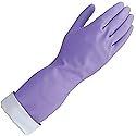 Mr. Clean, 243310 Loving Hands, Small Heat Resisting, Soft Cotton Flock Lining, Built in Freshness Protection, Non-Slip Diamond Grip Gloves, (S)