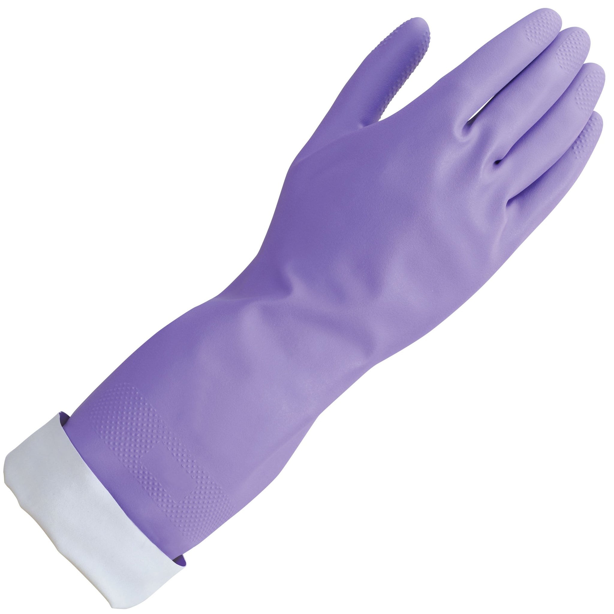 Mr. Clean Loving Hands Reusable Heat Resisting Cleaning Gloves with Cotton Flock Lining, Medium