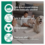 Benefect Botanical Disinfecting Wipes - (90 Wipe Count) Natural, No Residue - Antibacterial Disinfectant, Multi-Surface Cleaning and Sanitizing Wipes