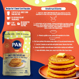 P.A.N Sweet Corn Pancakes Mix - Gluten Free Easy to Prepare 1 lb (Pack of 1)