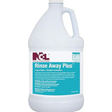 RINSE AWAY PLUS Carpet Rinse/Residue Neutralizer, 4 x 1 Gallon, Makes 100+ Gallons of Neutralizer (NCL0692-29)
