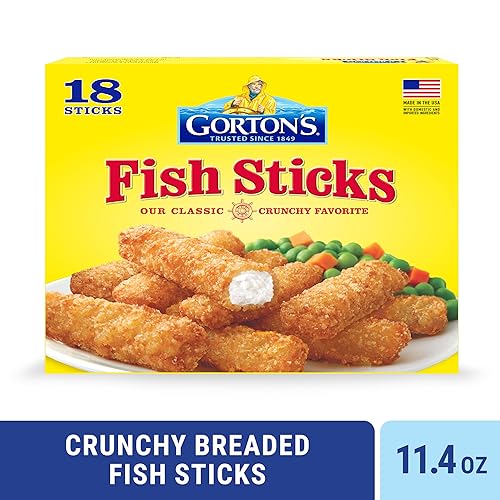 Gorton's, Crunchy Fish Stick, 11.4 oz (Frozen)