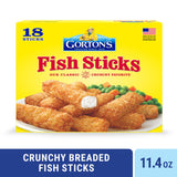 Gorton's, Crunchy Fish Stick, 11.4 oz (Frozen)