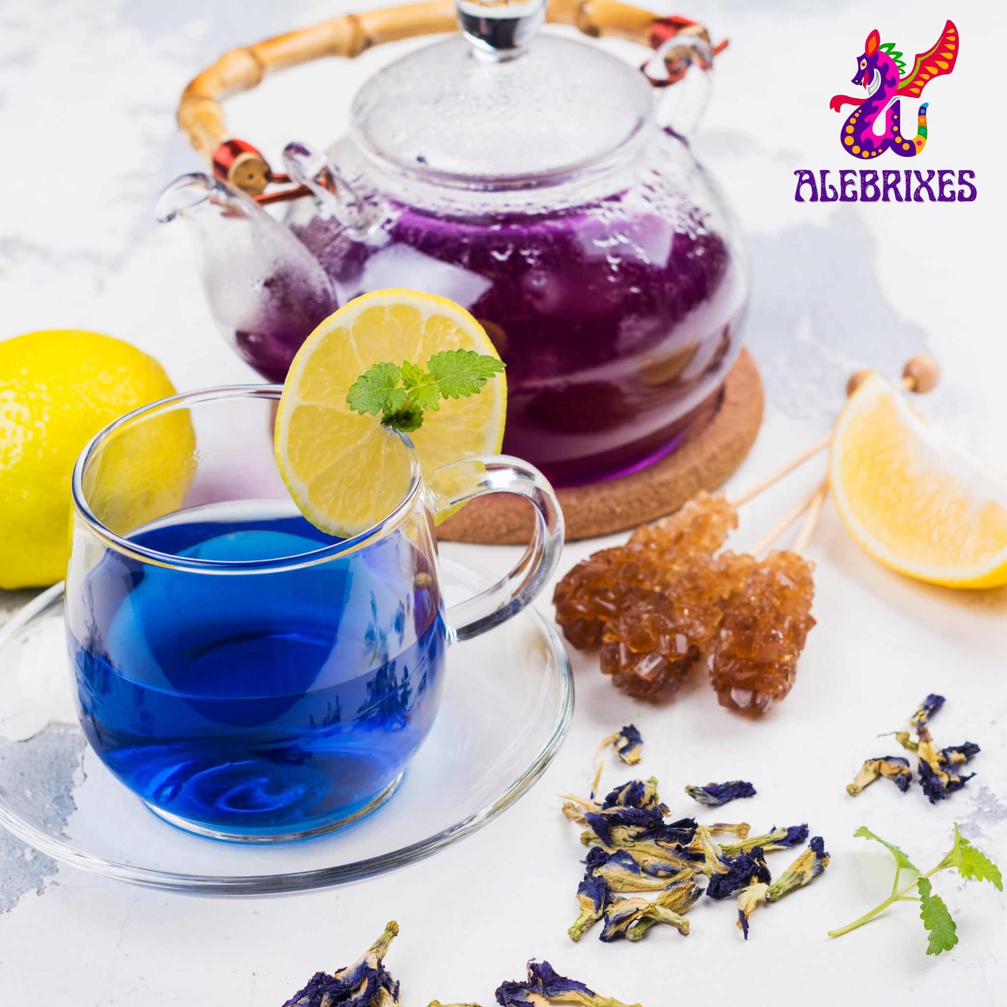 Alebrixes - Palo Azul 4 Oz (114 g) | Te Herbal Palo Azul - Palo de Campeche | KidneyWood Herbal Tea - Blue Stick | Tea Bark - Product from Mexico |