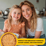 Organic Khorasan Wheat Berries (Kamut) 2LB Bulk - Ancient Whole Grain, High Protein & Fiber for Lasting Fullness, Meal Prep Friendly, Rice & Quinoa Alternative - Non-GMO Heirloom Grain, Stays Al Dente for Bowls, Salads & Baking