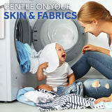 Miracle Made Liquidless Laundry Detergent Sheets - Ultra-Concentrated, Space-Saving, Plastic-Free - No Dyes, Bleach, or Parabens - 60 Strips (120