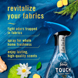 Febreze Touch Fabric Spray, Air Freshener, Odor-Fighting Fabric Refresher, Couch and Linen Spray, Sneaker Balls Alternative, Ocean and Mountain Scent