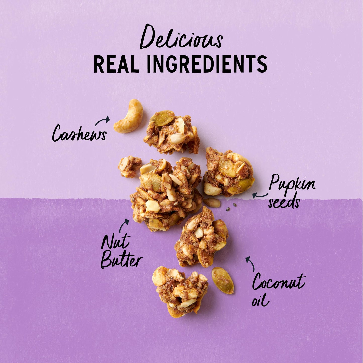 Purely Elizabeth Coconut Cashew Keto Granola, Made with Nuts and Seeds, Grain-Free, Gluten-Free, Non-GMO (3 Ct, 8oz Bags)