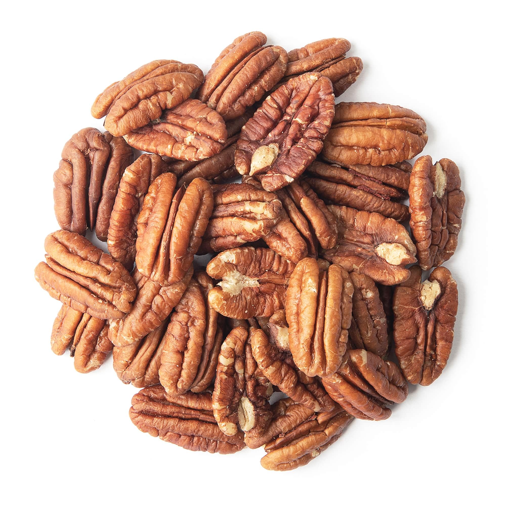 Food to Live - Pecan Halves, 1.5 Pounds Raw Pecan Nuts, Large Size, Unsalted, Unsweetened, Vegan, Kosher, Shelled, Bulk. Good source of Magnesium